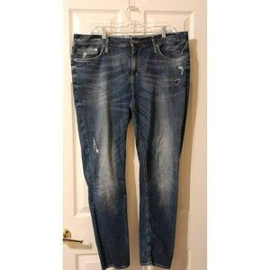& DENIM by H &M Distressed Boyfriend Jeans
